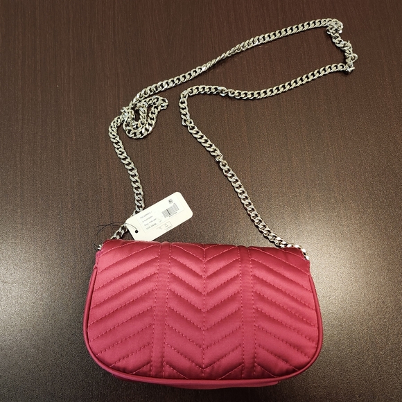 NWT Guess Pink/Gold Jewel Mini Flap Clutch Purse - Picture 4 of 12